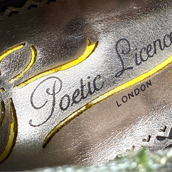 Poetic License Yellow and Orange Bow Flats NWT - Picture 4 of 14